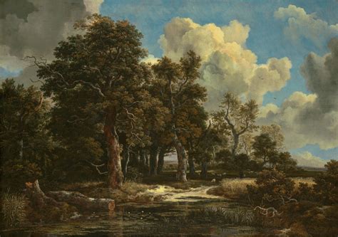 Artistic Oil Landscape HD Wallpaper: Timeless Nature’s Canvas by Jacob ...