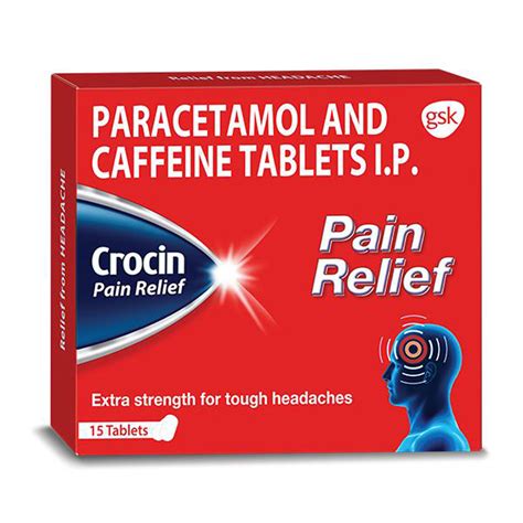 Buy Crocin Pain Relief Tablet | 19 Minutes Delivery | Apollo Pharmacy