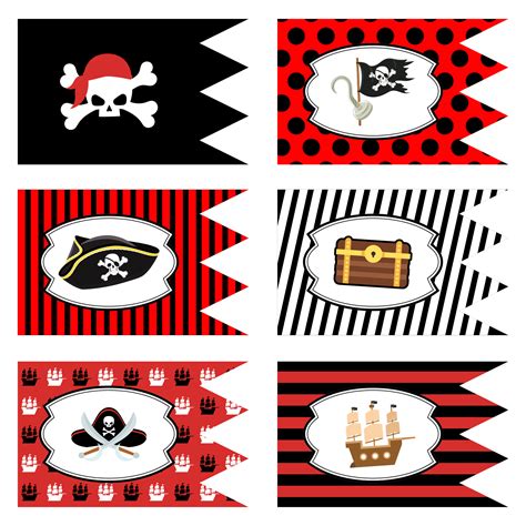 7 best printable pirate flags pdf for free at – Artofit