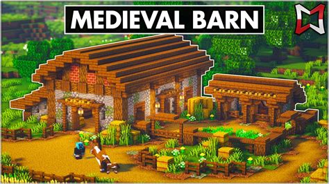 Image result for Minecraft Rustic Barn Tutorial