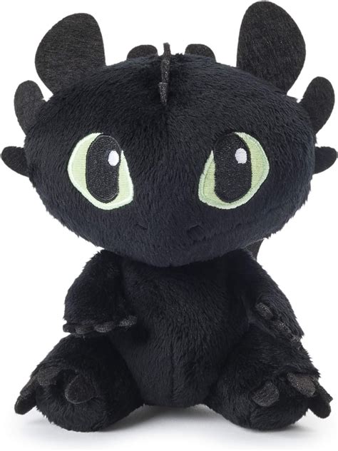 Dreamworks Dragons, 8 Inch Premium Plush - Toothless