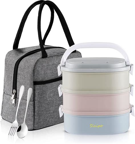 Buy Bento Box Adult Lunch Box, Slaipo Leak-proof Lunch Box Containers ...