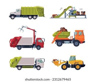 Image result for Waste Loading Truck Animation