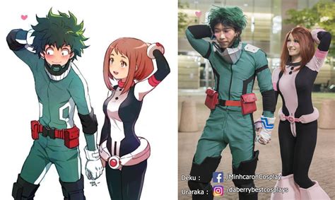 Boku no Hero’s Deku and Uraraka Meet with This Cosplay « Adafruit ...
