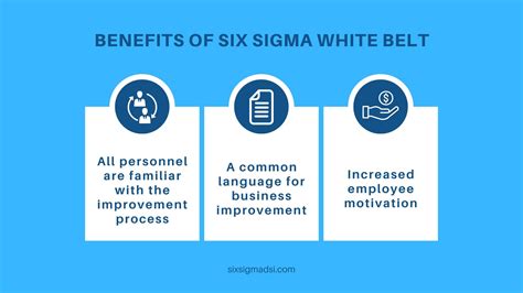 What Is A Lean Six Sigma White Belt at Mary Bevis blog