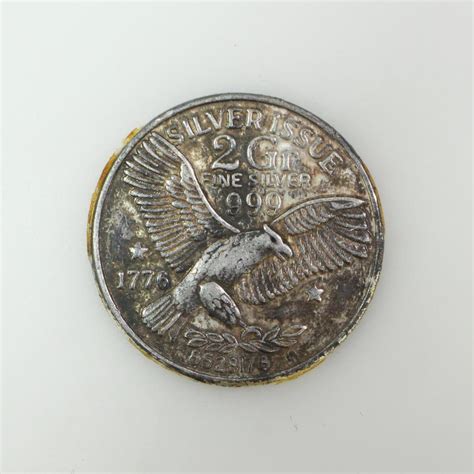 1776 Silver Issue Eagle Coin | Property Room
