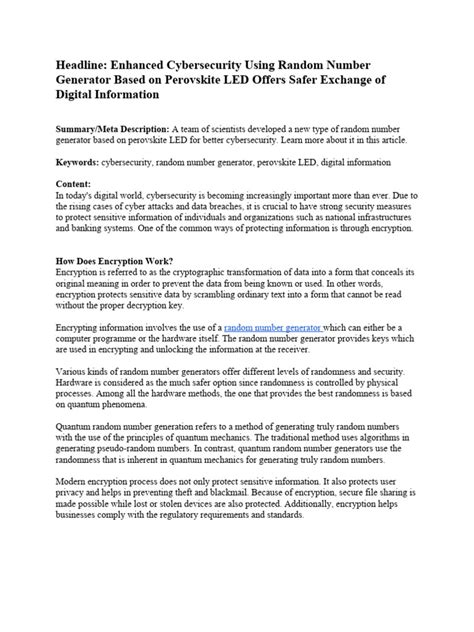 Random Number Generators in Cryptography 的图像结果