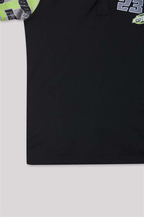 Junior Killer Black Slim Fit Polo Neck Printed T-Shirts – Killer Jeans