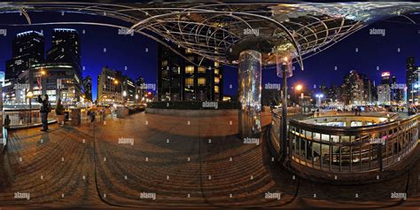 360° view of Columbus Circle - Globe Sculpture at 59 St and Columbus ...