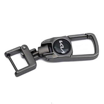 Styzere Heavy Duty Stainless Steel Key Chain Compatible with Kia Seltos ...