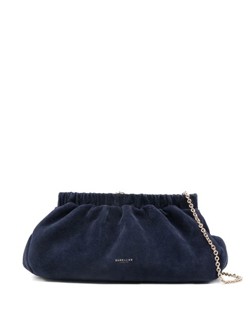 Demellier Miami Suede Clutch Bag Price in India | Culture Circle