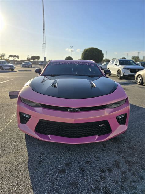 Galaxy Matte Pink Camaro : r/CarWraps