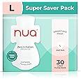 Buy Nua Complete Comfort Sanitary Pads for Women L | Pack of 30 | Light ...