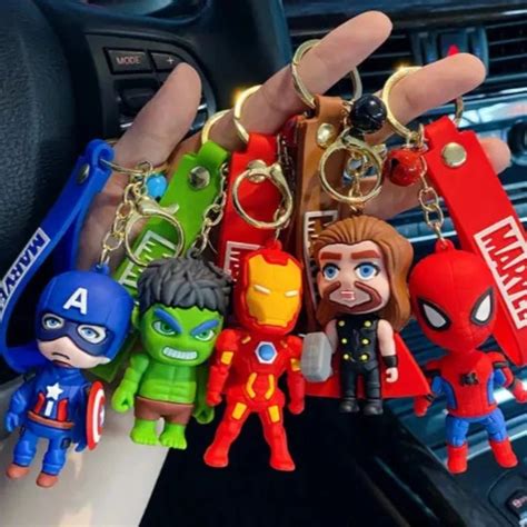 Fancy Silicon Keychains - Marvel — eazy wagon