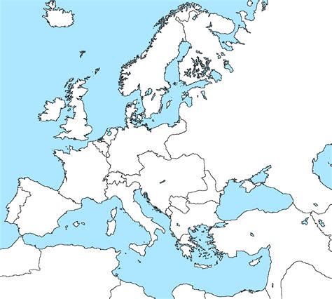 Political Map Of Europe 1900