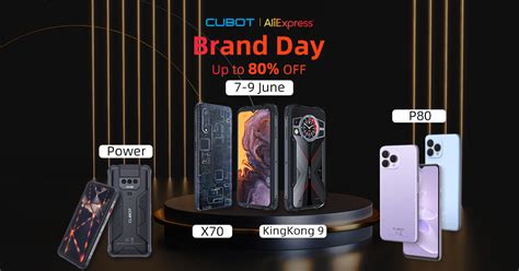 CUBOT Super Brand Day: sconti fino all'80% su tanti smartphone