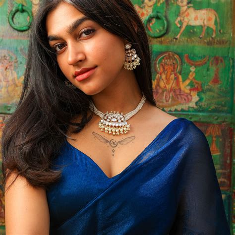 Roohani royal fusion tyaani kundan and mop choker set – Revive Home