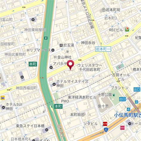 東京都千代田区岩本町1－3－7 の地図 - MapFan