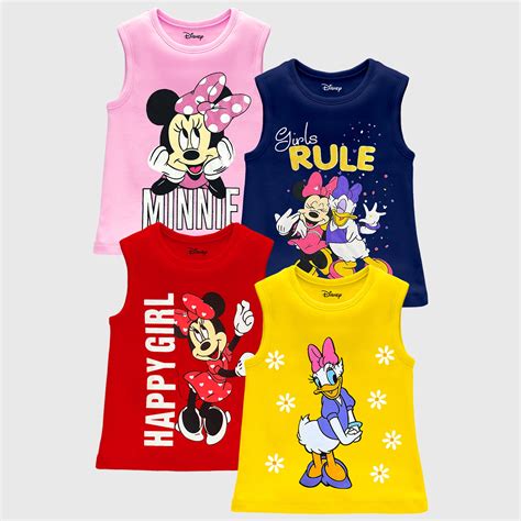 KUCHIPOO Â© Disney Girls Sleeves less T-Shirts – Kuchipoo
