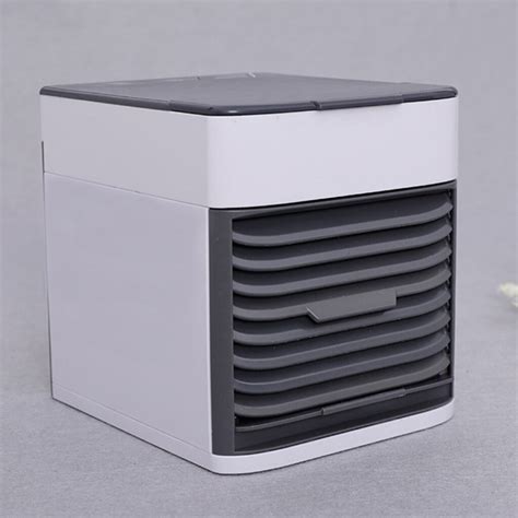 Mini Air Conditioner LED USB Rechargeable Personal... - Vicedeal