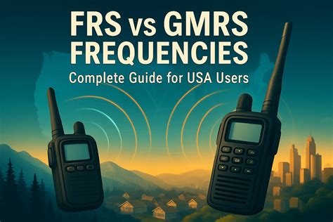 What are the Family Radio Service (FRS) and General Mobile Radio ...