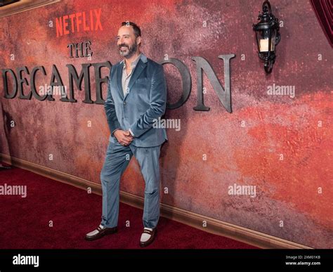 Tony Hale attends Debut event for The Decameron by Netflix at The Angel ...