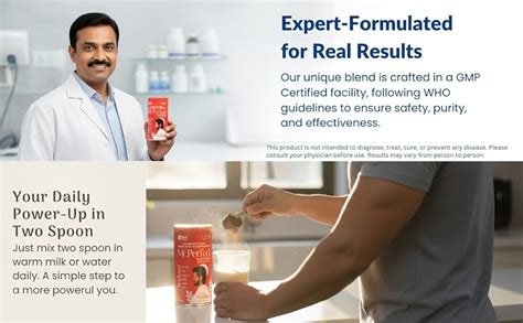 MAA NATURALS Mr. Perfect Men Wellness Supplement Powder