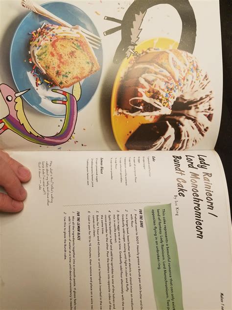This cake from the official Adventure Time cookbook is all kinds of ...