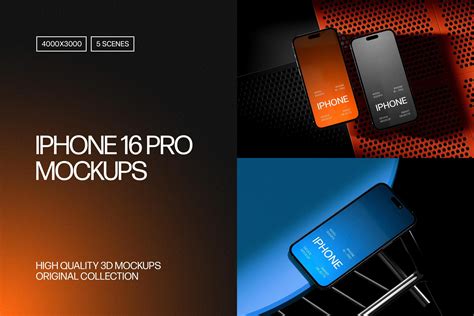 iPhone 16 Pro Mockups