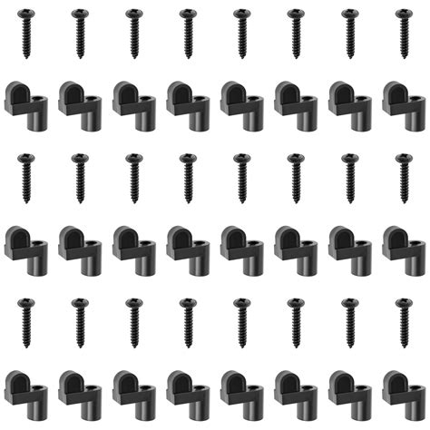 AEVXKHI 24PCS Universal Window Screen Clip 3/8 Inches Reusable Plastic ...