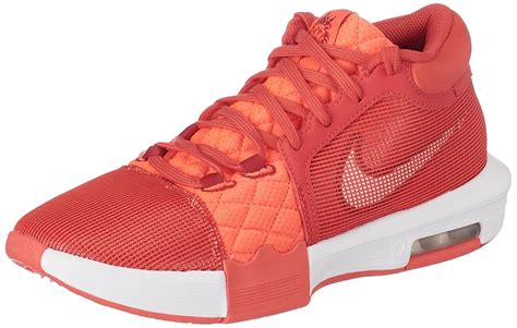 Buy Nike Mens Lebron Witness VIII EP-LT Crimson/White-Bright Crimson ...