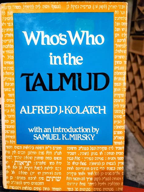 Who's who in the Talmud : Amazon.in: Books
