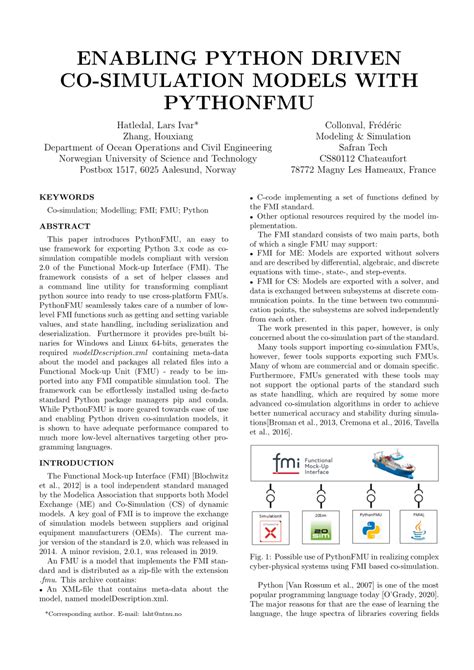 Image result for Model Simulation Python