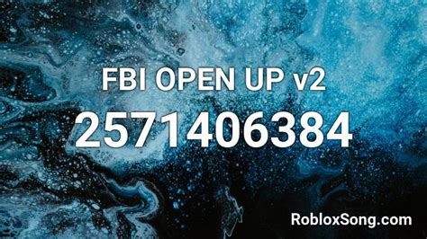Image result for FBI Open Up Song Code