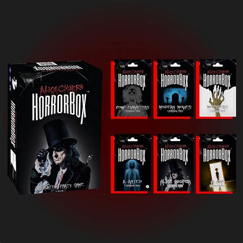 FITZ - Alice Cooper's HorrorBox - 350 Scary Cards - India | Ubuy