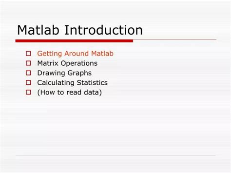 Image result for MATLAB Introduction