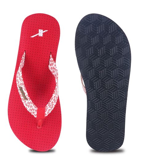 Sparx Red Sandals for Women SFL-558 | Sandals & Slippers Online ...