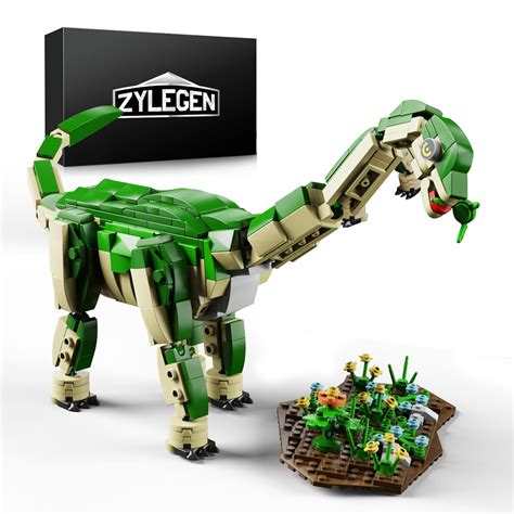 Buy ZYLEGEN Brachiosaurus Building Set(582Pcs) Online at Low Prices in ...