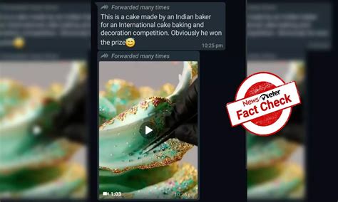 Fact Check: Viral video of doll-like cake is made by Singaporean artist ...