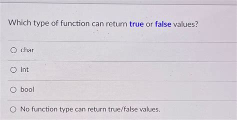 Image result for Function Return True