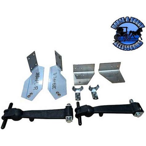 PFT-389-HHL Stainless Steel Hidden Hood Latch Kit For Peterbilt 389 ...