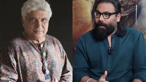 What a shame: Javed Akhtar responds to Sandeep Reddy Vanga’s criticism ...