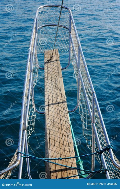 Bow of ship stock photo. Image of chain, summer, sunny - 60311392