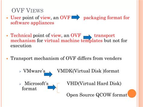 Image result for Open Virtualization Format OVF
