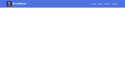 Image result for Header Bootstrap with Menu Button