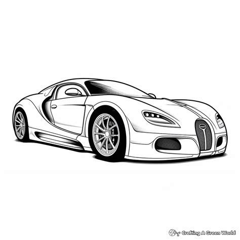 Cool Car Coloring Pages - Free & Printable!