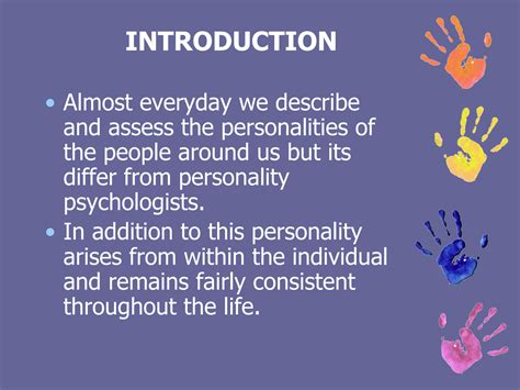 Personality Introduction 的图像结果