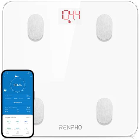 Buy Scales for Body Weight, RENPHO Smart Body Scale Digital Bathroom ...