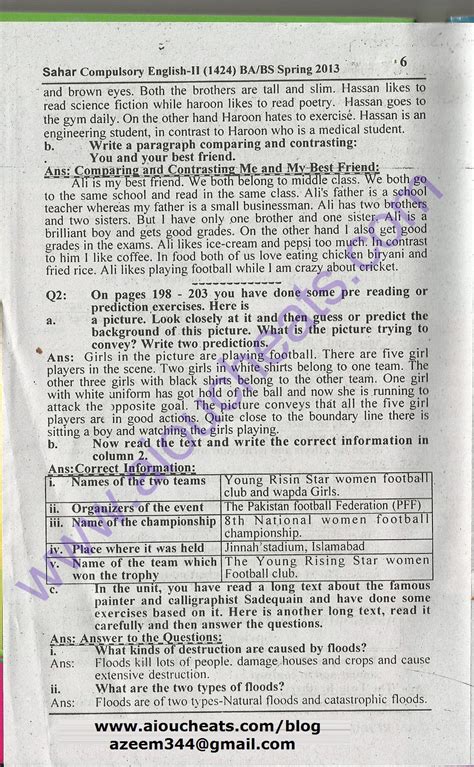 Image result for AIOU Code 1424 Solved Assignment Spring 2021 English