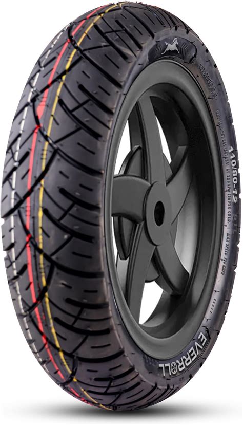 TVS Eurogrip Dragon Tubeless Tyre|Tubeless Tyre For Scooter|For A ...